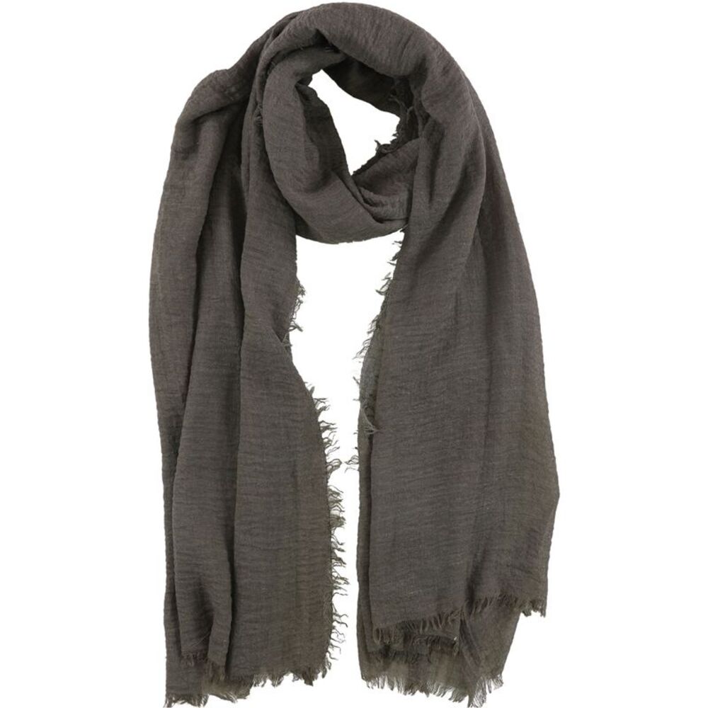 Verona Collection Womens Fringe Hijab Scarf Wrap, Brown, One Size, DM